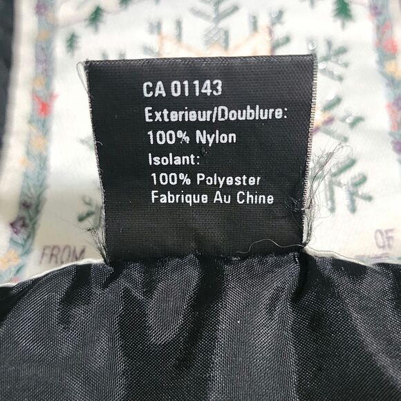 Vintage Obermeyer Womens Austin Hooded Ski Jacket Black Embroidered Size 8 - Picture 12 of 13